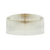Medici 400mm Round Glass Ctc - Gold