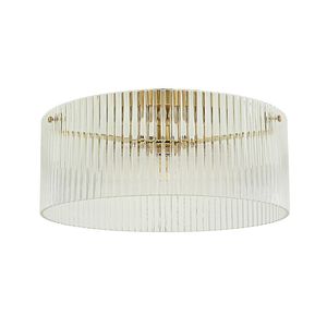 Medici 400mm Round Glass Ctc - Gold