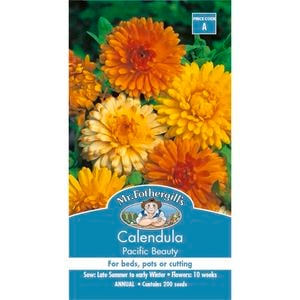 Mr Fothergill's Seed Calendula Pacific Beauty Mixed
