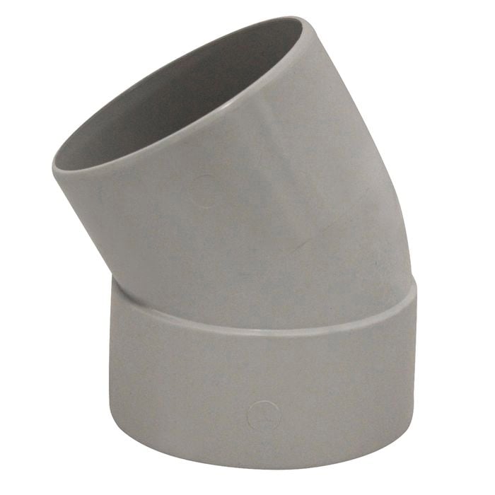 Holman 100mm 30° M-F PVC DWV Plain Bend