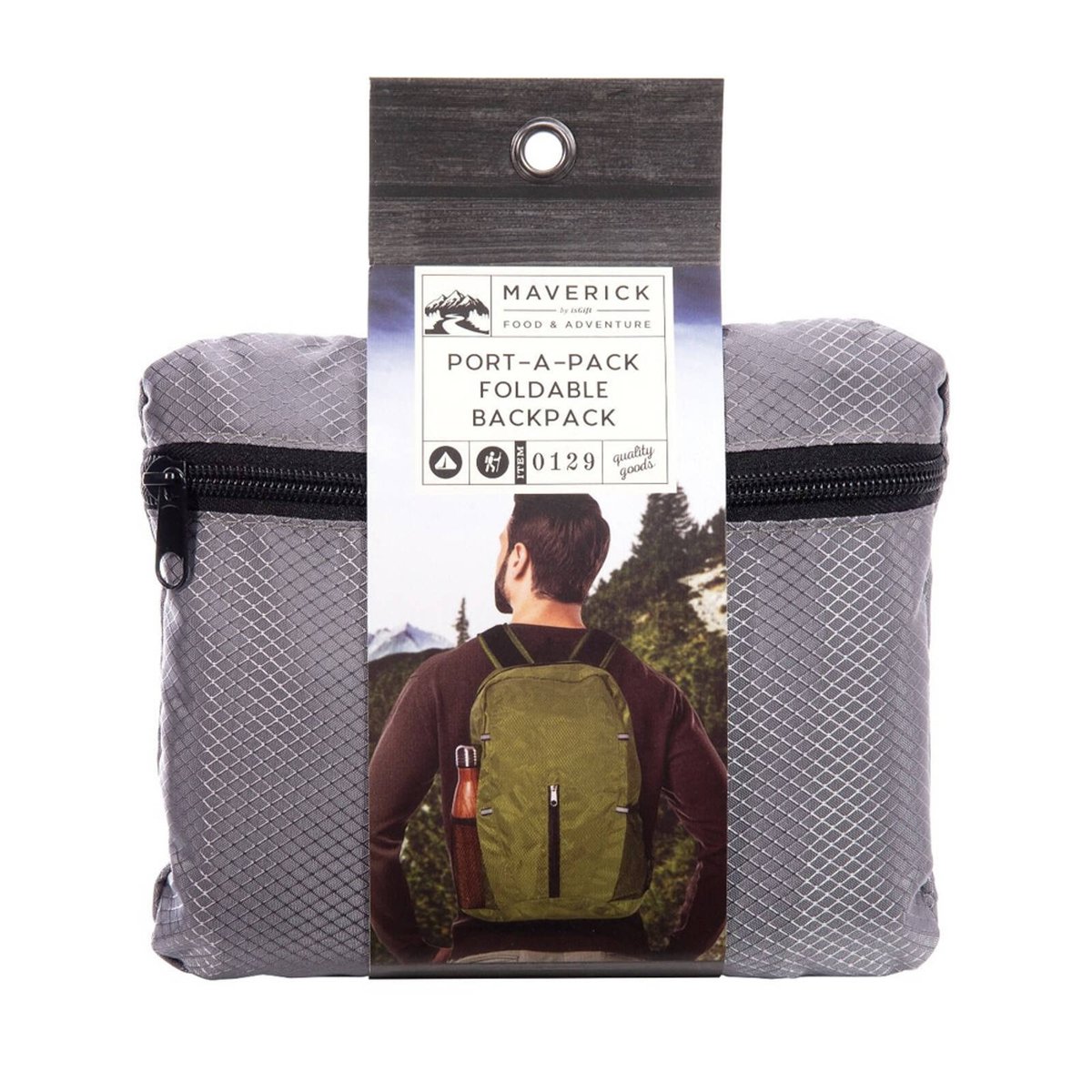 Maverick Port A Pack Foldable Camping Backpack Assorted Bunnings Australia