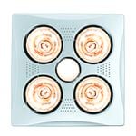 HPM 3 In 1 Exhaust Fan Heat LED Light With 4 Instant Heat lamps