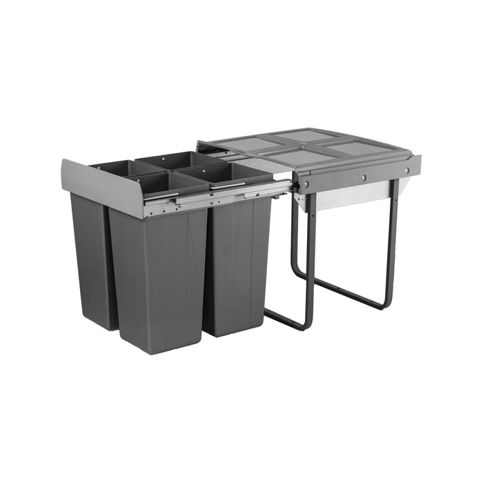 Kaboodle 4 x 17L Base Mount Bin