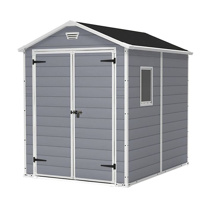 Keter 1858 x 2368 x 2270mm Manor 6 x 8 Plastic Garden Shed