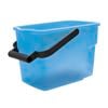 Oates 9L Blue Rectangular Squeeze Mop Bucket