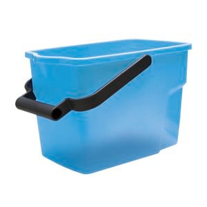Oates 9L Blue Rectangular Squeeze Mop Bucket