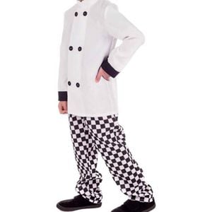 Gourmet Kids Chef Whites Occupation Costume - Large