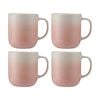 4pk Maxwell & Williams The Mug Club Ombre Mug 400ml - Pink