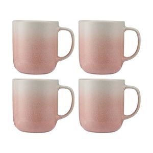4pk Maxwell & Williams The Mug Club Ombre Mug 400ml - Pink