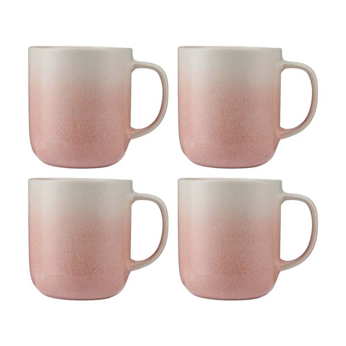 4pk Maxwell & Williams The Mug Club Ombre Mug 400ml - Pink