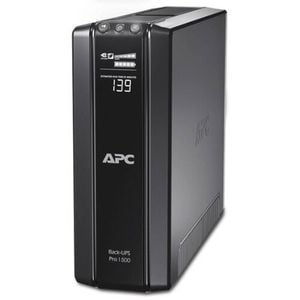 APC by Schneider Electric Back-UPS BR1500GI Line-interactive UPS - 1.50 kVA/865 W - Tower - 8 Hour Recharge