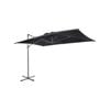 Coolaroo 2 x 3m Black Rectangle Hayman Umbrella