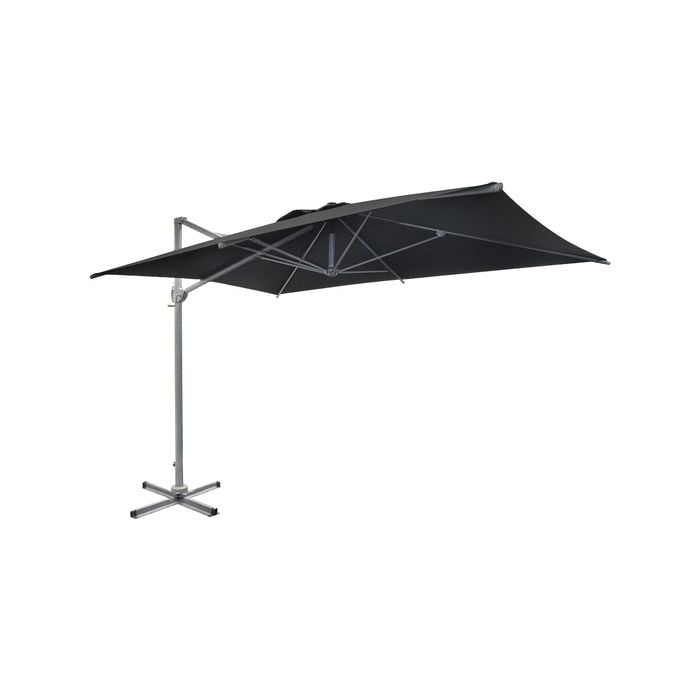 Coolaroo 2 x 3m Black Rectangle Hayman Umbrella