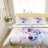 3D Gouache Wolf 245 Bedding Set Pillowcases Quilt Duvet Cover Set Queen King