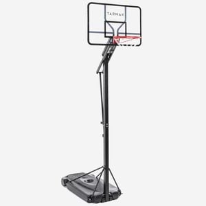 Decathlon | Portable Basketball Hoop, Backboard With Overhang, Adjustable 2.40-3.05 M B700 - One Size