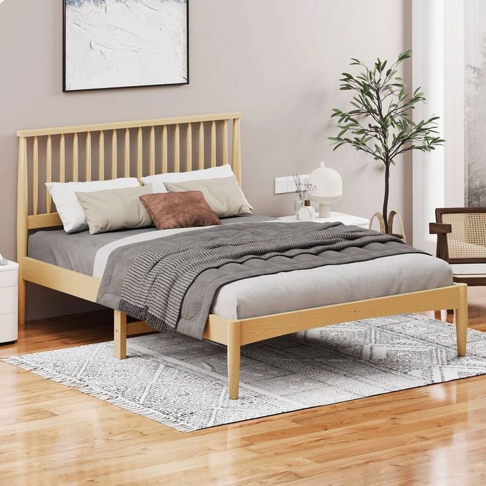 ALFORDSON Bed Frame King Oak