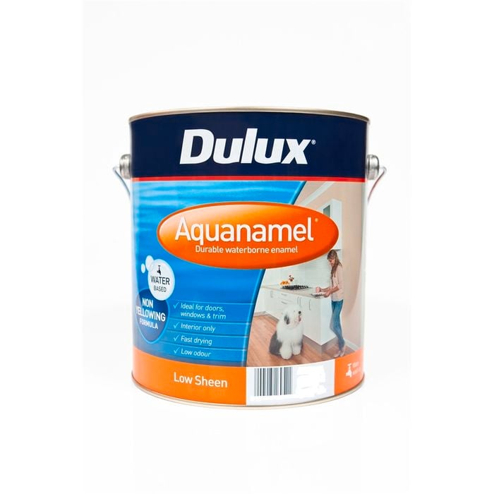Dulux Aquanamel 2L Vivid White Low Sheen