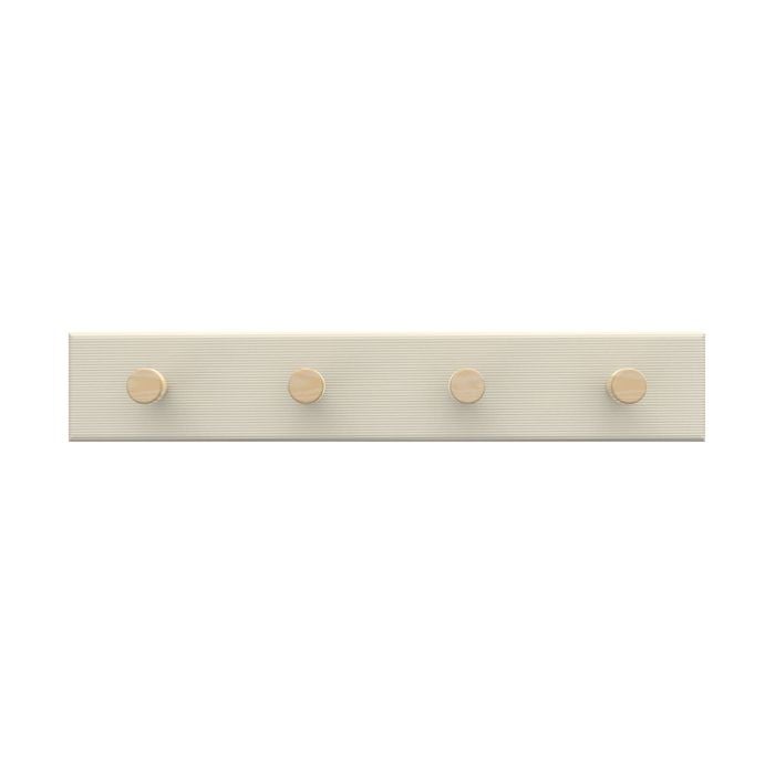 MODE 4 Timber Hooks On Beige Board Key Rack