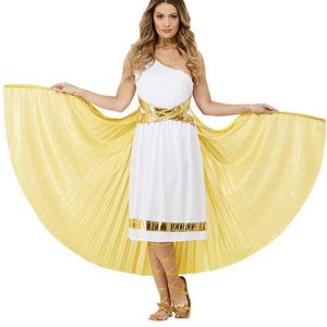Pleated Gold Grecian Costume Cape