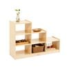 Jooyes Kids Ladder Storage Cabinet With 6 Bins - H76cm - 110cm