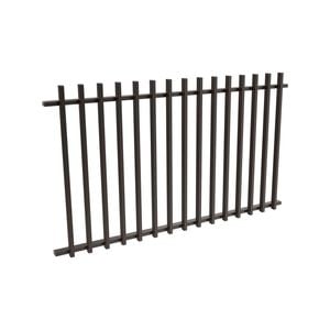 ProtectorAl 1800 x 1050mm Black Aluminium Batten Balustrade Panel