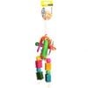 Paper Roll With Wooden And Plastic Beads 32cm Bird Toy (Avi One)