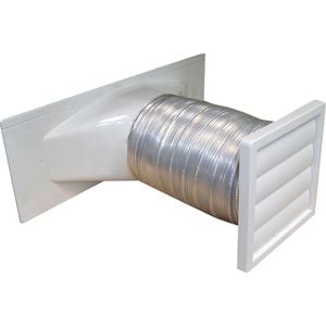 Manrose Rangehood Thru Wall Ducting Kit 125mm