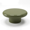 Nordhavn Olive Green Coffee Table, Modern Low Coffee Table, 80cm Dia. x 32cm (H)