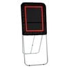 VEVOR Folding Lacrosse Rebounder Black Adjustable Angle Shooting Practice Training Wall for Backyard