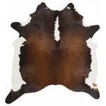 Premium Brazilian Cowhide Chocolate Rug