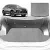 6D Diamond Car Boot Mat for Lexus RX (20R, 25R, 26R)2015-2022-(3rd Row folded/5 seater)-Cargo Mat-Grey-Outback GT
