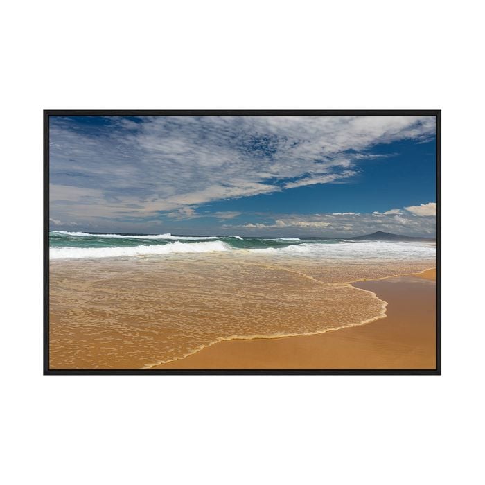 Artey | Tides Out - Framed Canvas - Black Frame - 80 x 120 cm