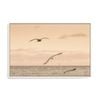 Artey | Sunset Flocks - Framed Canvas - White Frame - 100 x 150cm