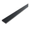DTA Hayman Tile In Drain 2m x 21mm x 100mm Brushed Black