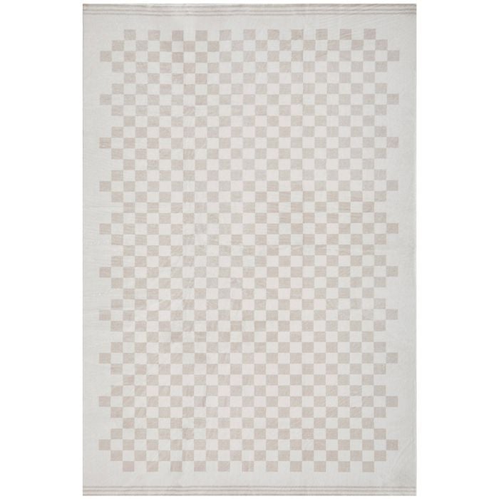 The Rug Connection Renew Toshi Beige 320x230cm - Extra Large Pet Friendly Washable Indoor Floor Rug