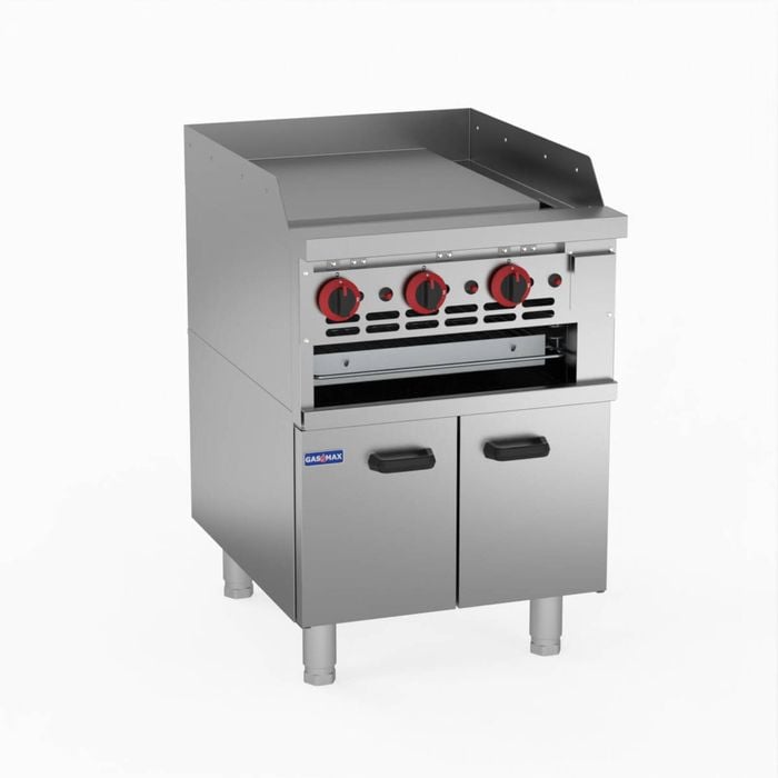 Gasmax Gas Griddle And Gas Toaster With Cabinet  - Griddle Toasters (ggs-24lpg)