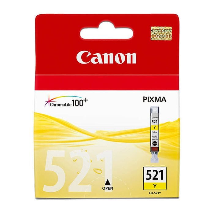 Canon Cli521 Yellow Ink Cart