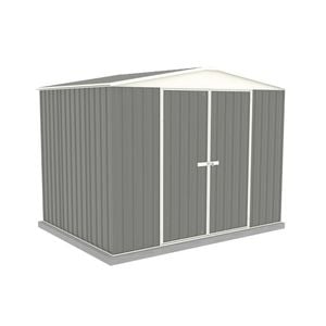 Absco Sheds 3.00mW x 2.18mD x 2.30mH Woodland Grey Double Door Highlander Garden Shed 