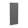 Kaboodle 900mm Grey Fig V-Groove Pantry Doors - 2 Pack