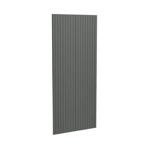 Kaboodle 900mm Grey Fig V-Groove Pantry Doors - 2 Pack