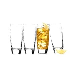 Luigi Bormioli Canaletto Highball Tumblers 435ml Set of 4