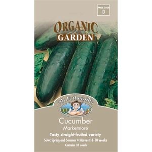 Mr Fothergill's Cucumber Marketmore Organic Seeds