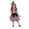 Jester Girl Costume with Headband for Kids, TODDLER
