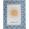 LVD Wooden Acrylic Photo/Picture Frame 5x7 18.5x2x24cm Catania Blue