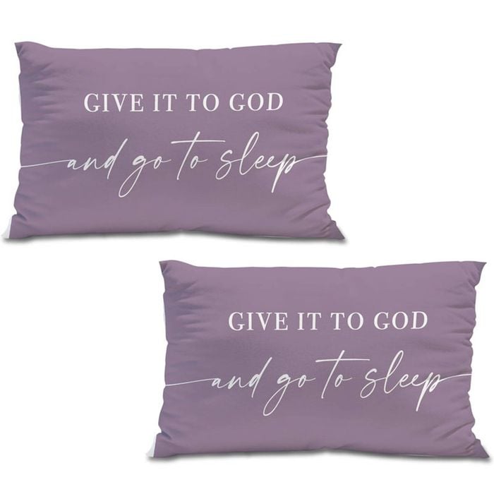 Catzon 2 Pcs Summer Lumbar Pillow Covers Linen Pillowcase for Home Decor-Set 21