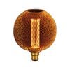 Verve Design LED 130lm 3.5W Vintage Metal Mesh Decorative Globe