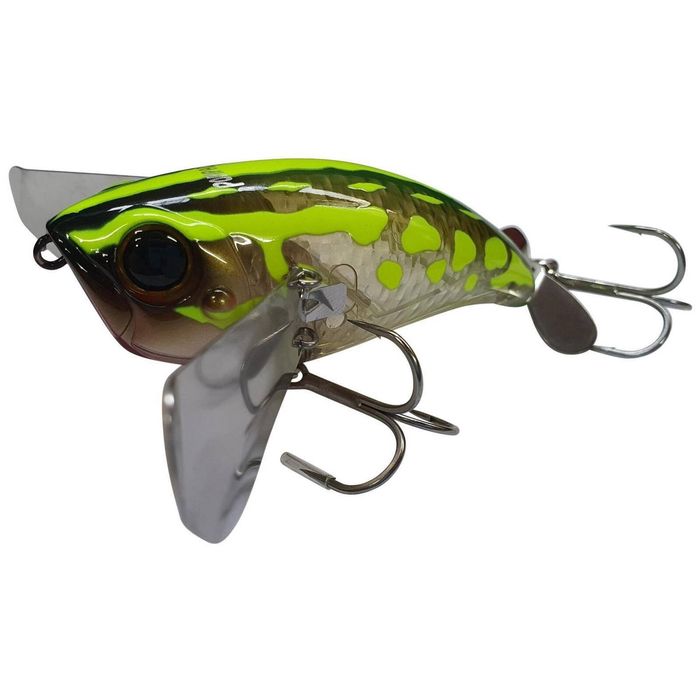 Jackall Pompadour 79mm Topwater Hard Body Fishing Lure Glass Frog