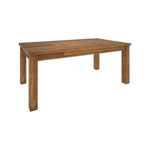 Birdsville Dining Table 190cm Solid Mt Ash Wood Home Dinner Furniture - Brown