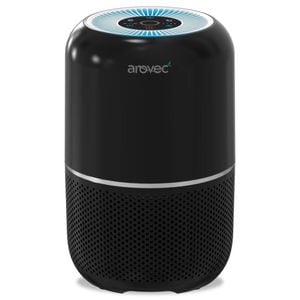 AROVEC Air Purifier Smart H13 True HEPA Filter, CADR 160 m³/h (Black)