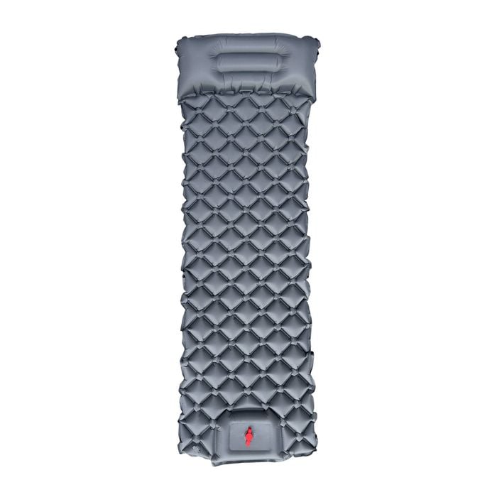 All Set Grey Inflatable Sleeping Mat